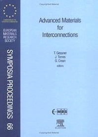 Advanced Materials for Interconnections (Hardback) 9780444205070