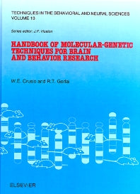 Handbook of Molecular-Genetic Techniques for Brain and Behavior Research (Hardback) 9780444502391