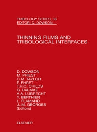Thinning Films and Tribological Interfaces; Proceedings of the 26th Leeds-Lyon Symposium (Hardback) 9780444505316