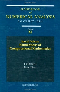 Special Volume: Foundations of Computational Mathematics (Hardback) 9780444512475