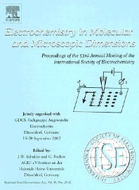 Electrochemistry in Molecular and Microscopic Dimensions; Proceedings of the 53rd Annual Meeting of the International Society of Elctrochemistry jointly organized with GDCh-Fachgruppe Angewandte Electrochemie, Düsseldorf, Germany… (Hardback) 9780444515599