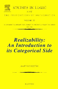 Realizability; An Introduction to its Categorical Side (Hardback) 9780444515841