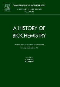 Selected Topics in the History of Biochemistry; Personal Recollections, VIII (Hardback) 9780444517227