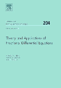 Theory and Applications of Fractional Differential Equations (Hardback) 9780444518323