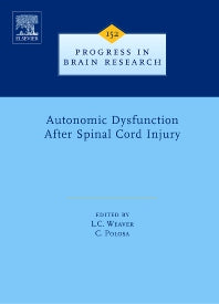 Autonomic Dysfunction After Spinal Cord Injury (Hardback) 9780444519252