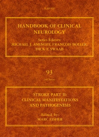 Stroke, Part II: Clinical Manifestations and Pathogenesis (Hardback) 9780444520043