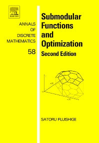 Submodular Functions and Optimization (Hardback) 9780444520869