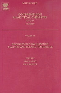 Advances in Flow Injection Analysis and Related Techniques (Hardback) 9780444530943