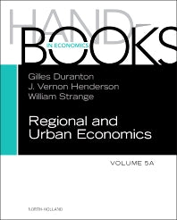 Handbook of Regional and Urban Economics (Hardback) 9780444595171