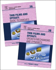 Handbook of Crystal Growth; Thin Films and Epitaxy (Multiple-component retail product) 9780444633040