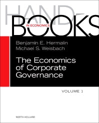 The Handbook of the Economics of Corporate Governance (Hardback) 9780444635303