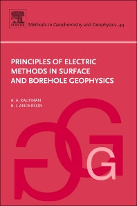 Principles of Electric Methods in Surface and Borehole Geophysics (Paperback / softback) 9780444638243