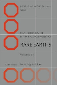 Handbook on the Physics and Chemistry of Rare Earths; Including Actinides (Hardback) 9780444638786