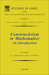 Constructivism in Mathematics, Vol 2 (Hardback) 9780444703583