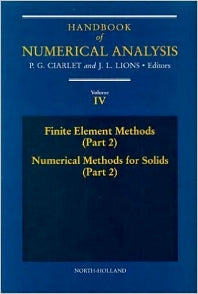 Finite Element Methods (Part 2), Numerical Methods for Solids (Part 2) (Hardback) 9780444817945