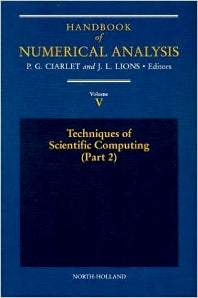 Techniques of Scientific Computing (Part 2) (Hardback) 9780444822789