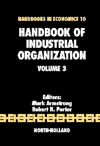 Handbook of Industrial Organization (Hardback) 9780444824356