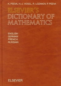 Elsevier's Dictionary of Mathematics; In English, German, French and Russian (Hardback) 9780444829535