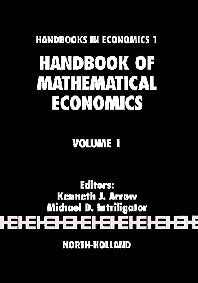 Handbook of Mathematical Economics (Hardback) 9780444861269