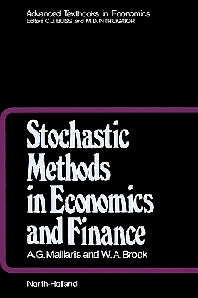 Stochastic Methods in Economics and Finance (Hardback) 9780444862013