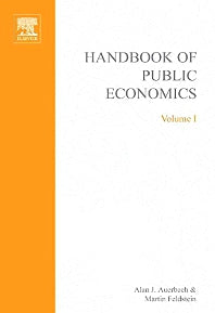 Handbook of Public Economics (Hardback) 9780444876126