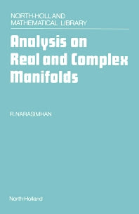 Analysis on Real and Complex Manifolds (Hardback) 9780444877765