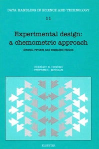 Experimental Design: A Chemometric Approach (Hardback) 9780444891112