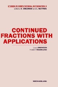 Continued Fractions with Applications (Hardback) 9780444892652