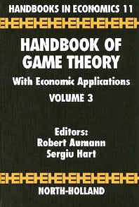 Handbook of Game Theory with Economic Applications (Hardback) 9780444894281