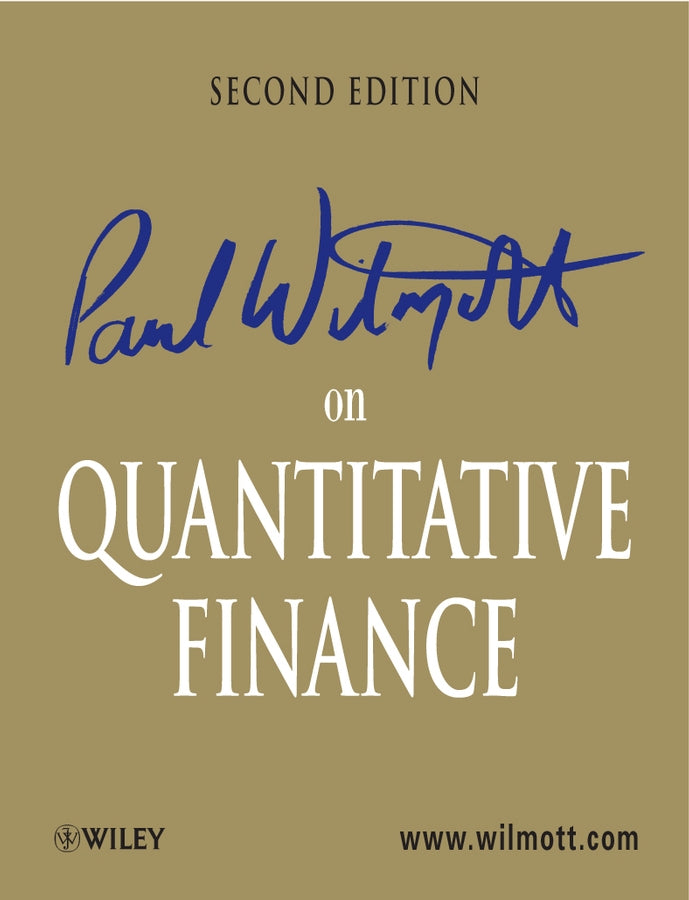 Paul Wilmott on Quantitative Finance 2e +CD 3V Set (Hardback) 9780470018705
