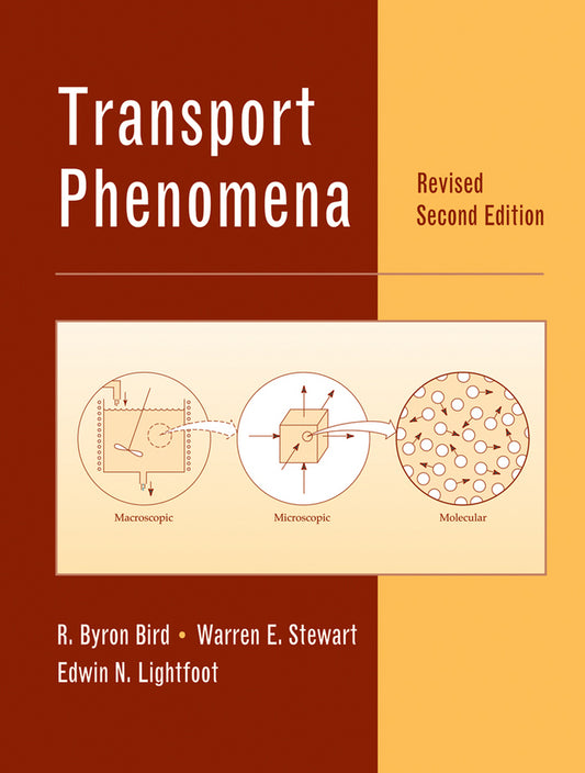 Transport Phenomena Revised 2e (WSE) (Hardback) 9780470115398