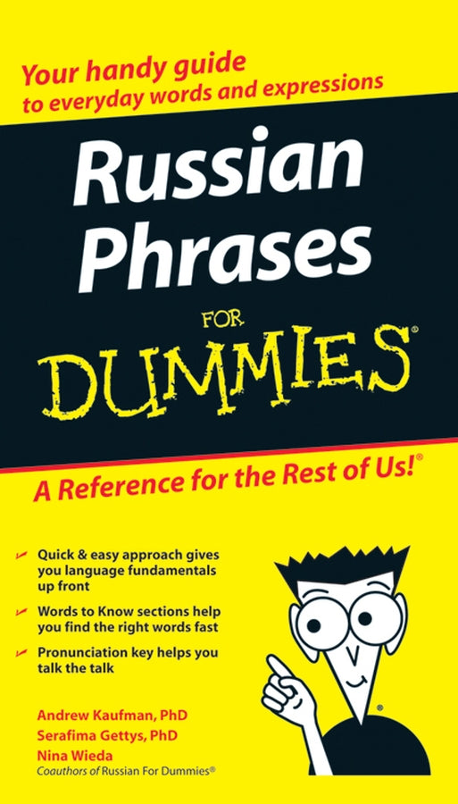 Russian Phrases For Dummies (Paperback / softback) 9780470149744