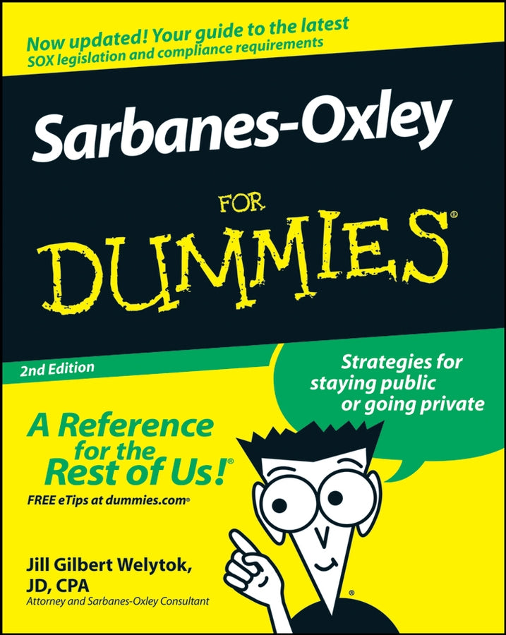 Sarbanes–Oxley For Dummies 2e (Paperback / softback) 9780470223130
