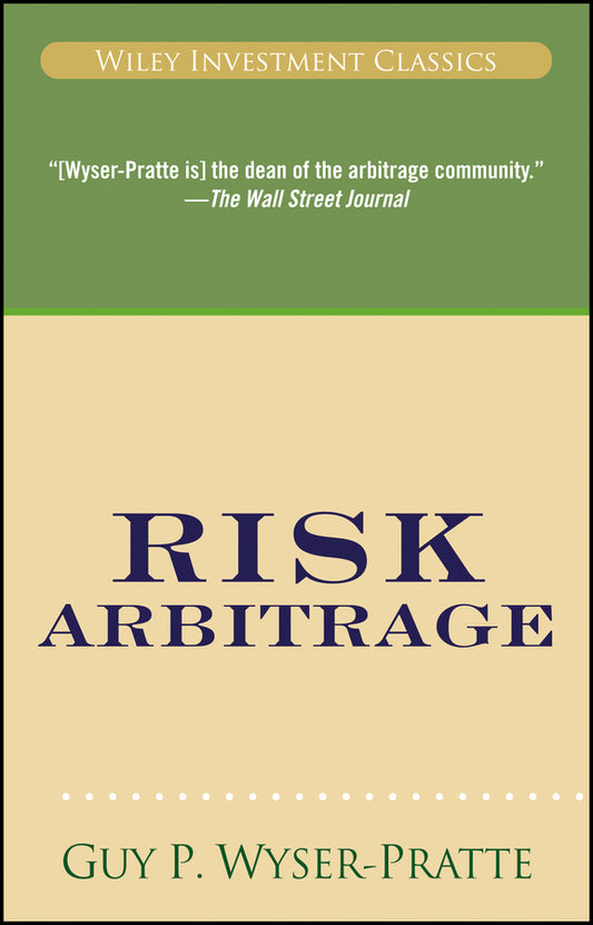 Risk Arbitrage (Paperback / softback) 9780470415719