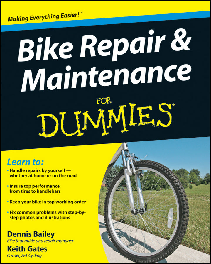 Bike Repair and Maintenance For Dummies (Paperback / softback) 9780470415801