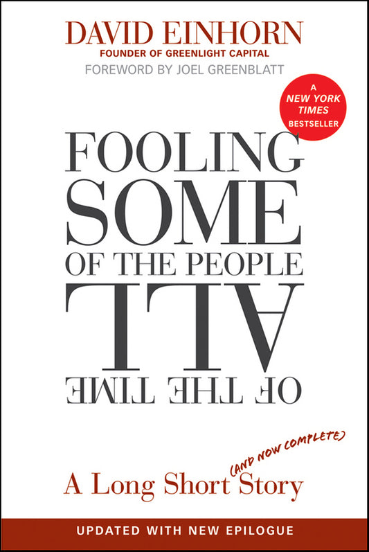 Fooling Some of the People All of the Time – A  Short (and now complete) Story (Paperback / softback) 9780470481547