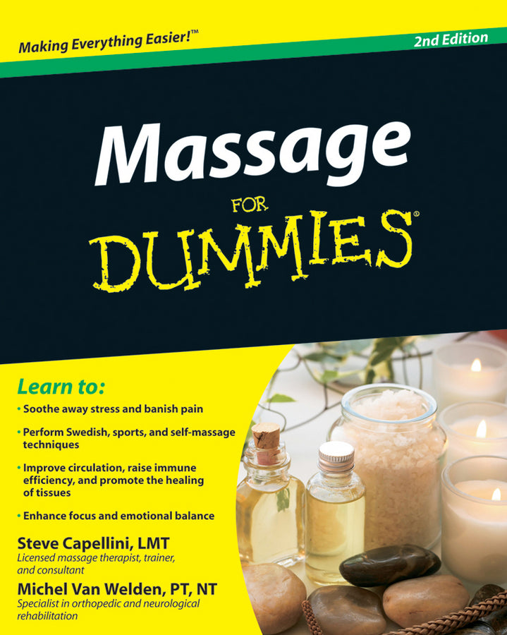 Massage For Dummies (Paperback / softback) 9780470587386