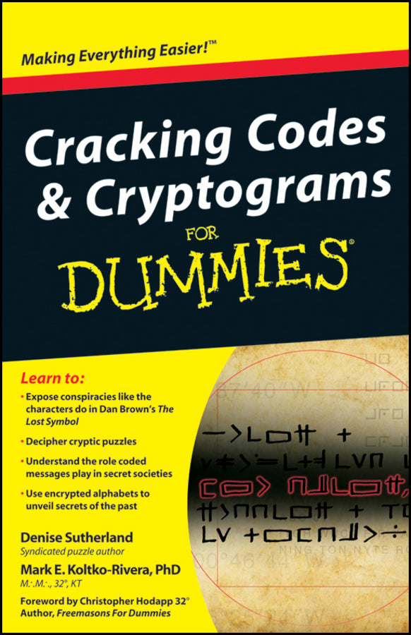 Cracking Codes and Cryptograms For Dummies (Paperback / softback) 9780470591000