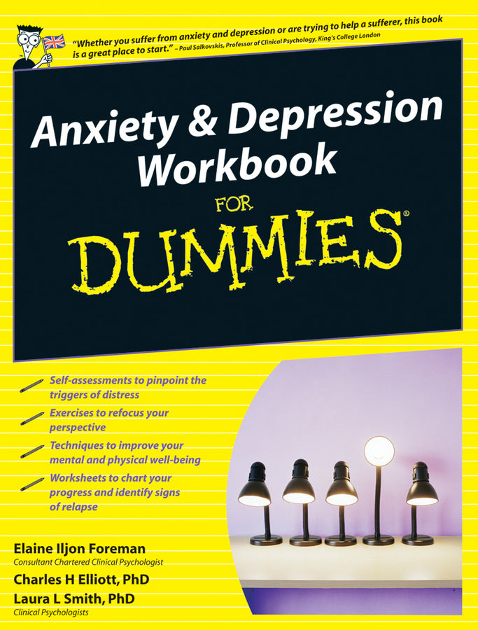 Anxiety and Depression Workbook For Dummies, UK Edition (Paperback / softback) 9780470742006