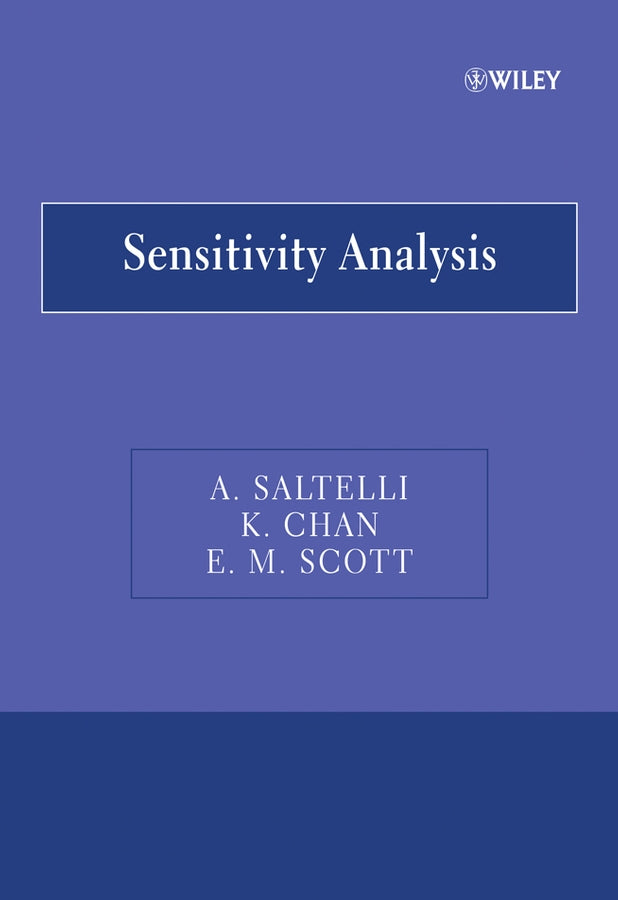 Sensitivity Analysis (Paperback / softback) 9780470743829
