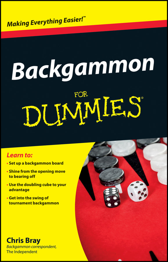 Backgammon For Dummies (Paperback / softback) 9780470770856