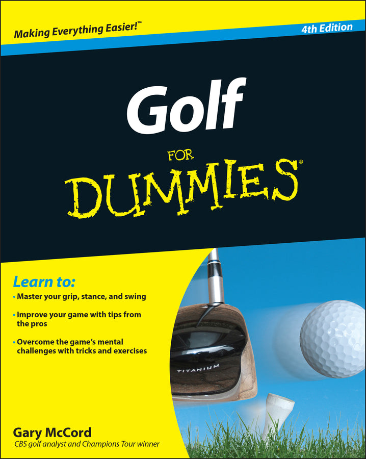 Golf For Dummies 4e (Paperback / softback) 9780470882795