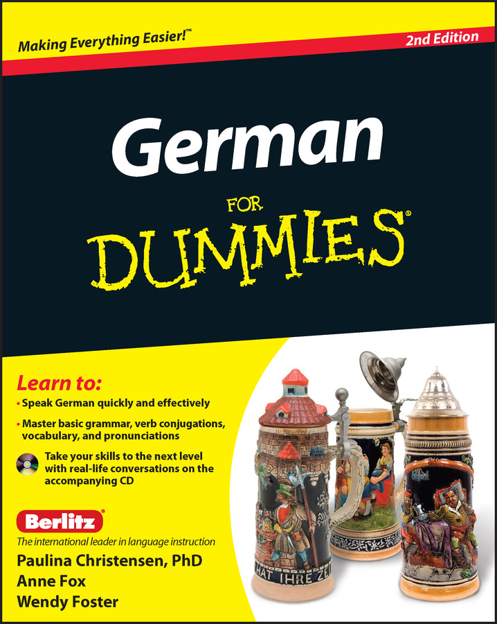 German For Dummies, 2e +CD (Paperback / softback) 9780470901014