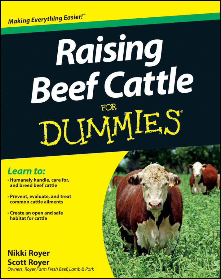 Raising Beef Cattle For Dummies (Paperback / softback) 9780470930618