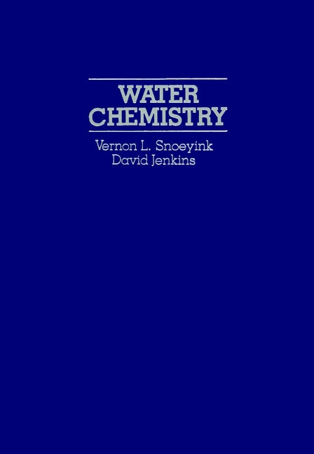 Water Chemistry (Hardback) 9780471051961
