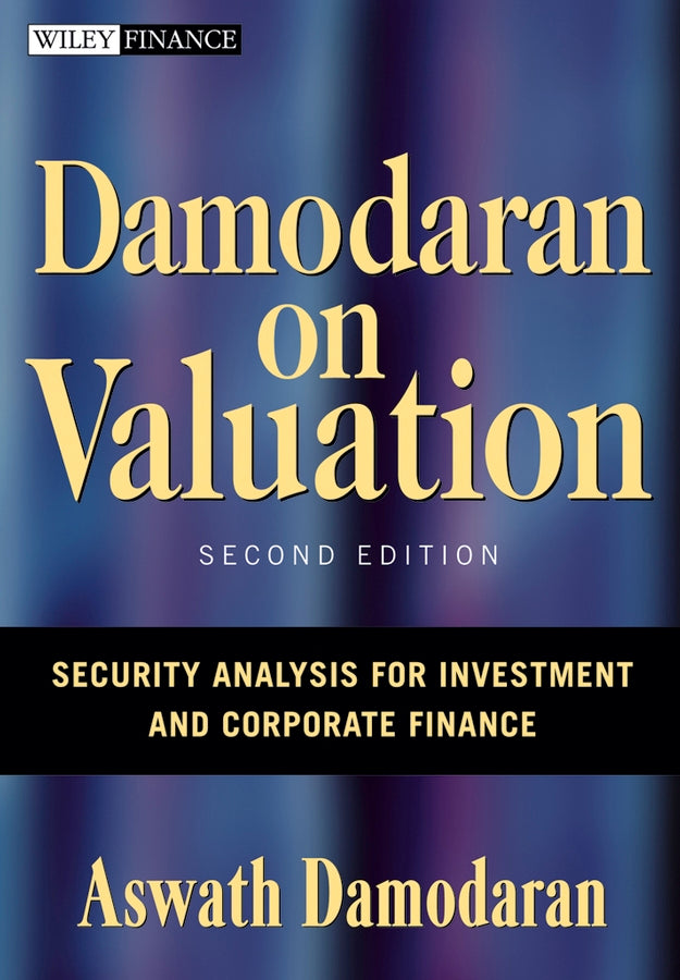 Damodaran on Valuation; Security Analysis for Investment and Corporate Finance (Hardback) 9780471751212