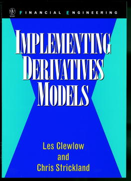 Implementing Derivatives Models (Hardback) 9780471966517