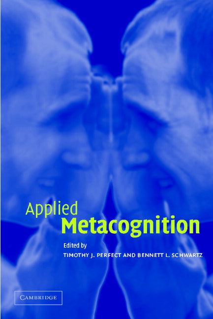 Applied Metacognition (Paperback) 9780521000376