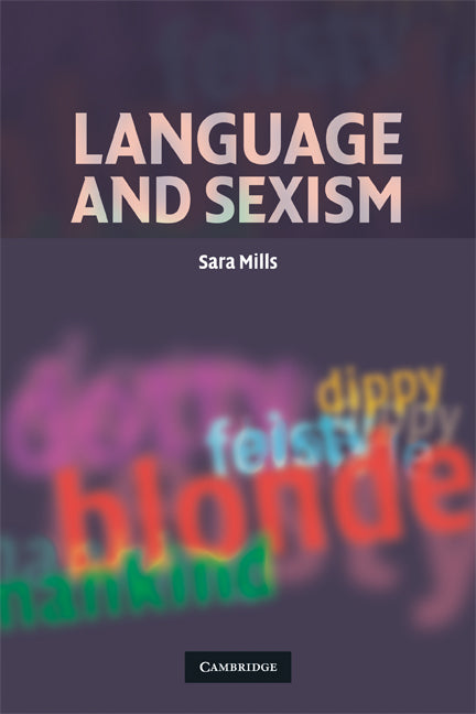 Language and Sexism (Paperback) 9780521001748