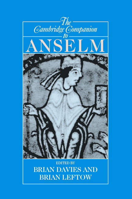 The Cambridge Companion to Anselm (Paperback) 9780521002059